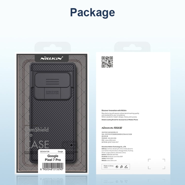 NILLKIN CamShield Pro Series PC Full Coverage Phone Case – Durable Build, Easy to Use, For Google Pixel 7 Pro 5G