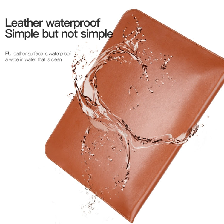 Ultra-thin PU Leather Laptop Sleeve – Leather, Ultra-thin, For 13.3 / 13.6 / 14 inch Laptop, For 15 / 15.4 / 16 inch Laptop