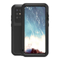 LOVE MEI Metal Shockproof Waterproof Dustproof Protective Case, For Samsung Galaxy S20 Plus, For Samsung Galaxy A30s, For Samsung Galaxy A30, For Samsung Galaxy A50s For Samsung Galaxy S20 Plus Black