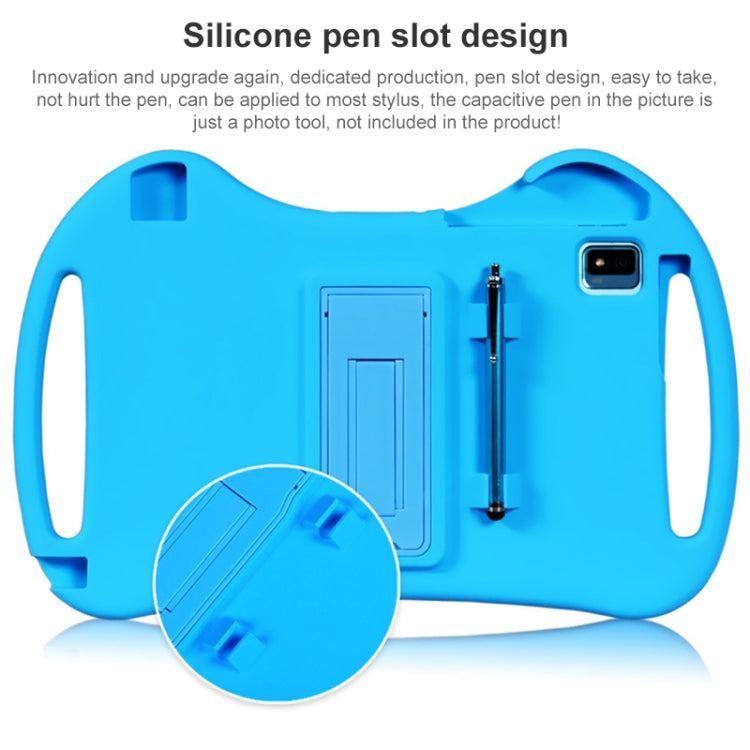 Cartoon Silicone Shockproof Protective Tablet Case with Stand & Pen Slot – Shockproof, For TCL Tab Pro 5G, For TCL Tab 10s 5G, For TCL Tab 10 5G