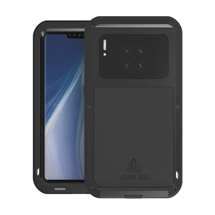 LOVE MEI Metal Shockproof Waterproof Dustproof Protective Case – Shockproof, Waterproof, For Huawei Mate 30, For Huawei Mate 30 Pro For Huawei Mate 30 Pro Black