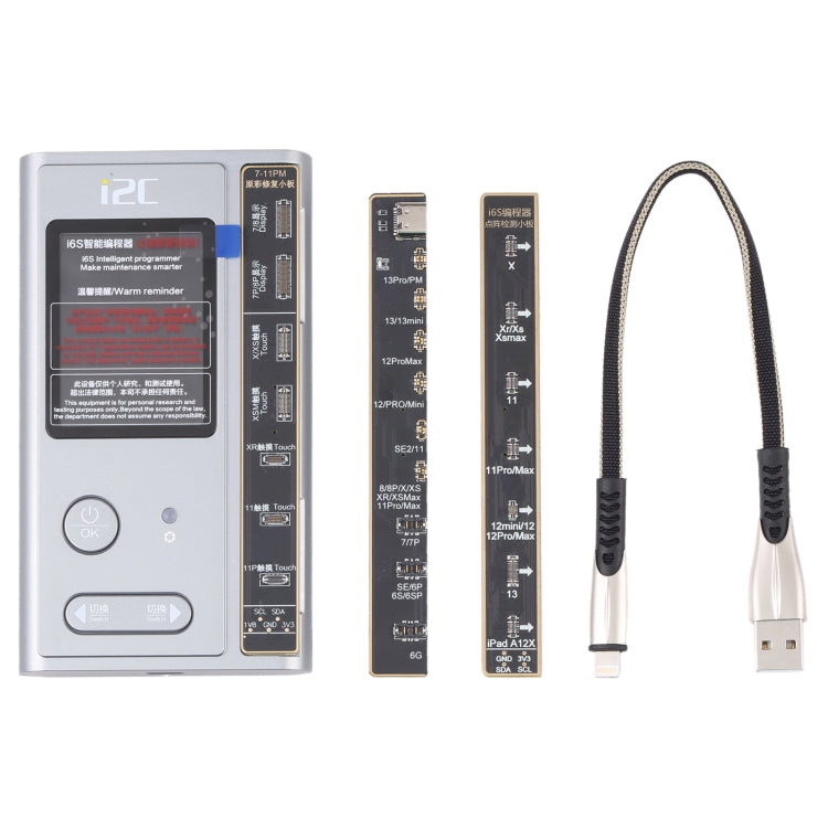 i2C i6S Intelligent Programmer Set (Original Color+Battery+Dot Matrix Test Board ), i6S Set – Durable Build, Easy to Use i6S Set