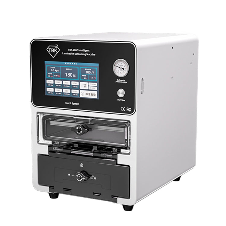 TBK 208C 15-inch Curved Screen Laminating and Defoaming Machine, Plug:US Plug, US Plug, EU Plug, UK Plug, AU Plug US Plug