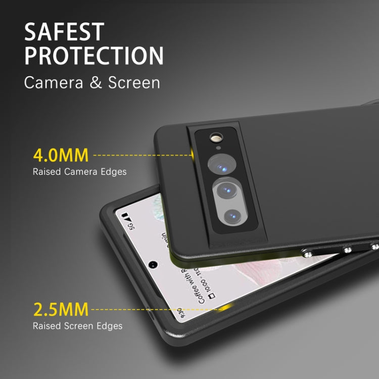 RedPepper PC + TPU Waterproof Phone Case – Shockproof, Waterproof, Screen Protector, For Google Pixel 7, For Google Pixel 6a