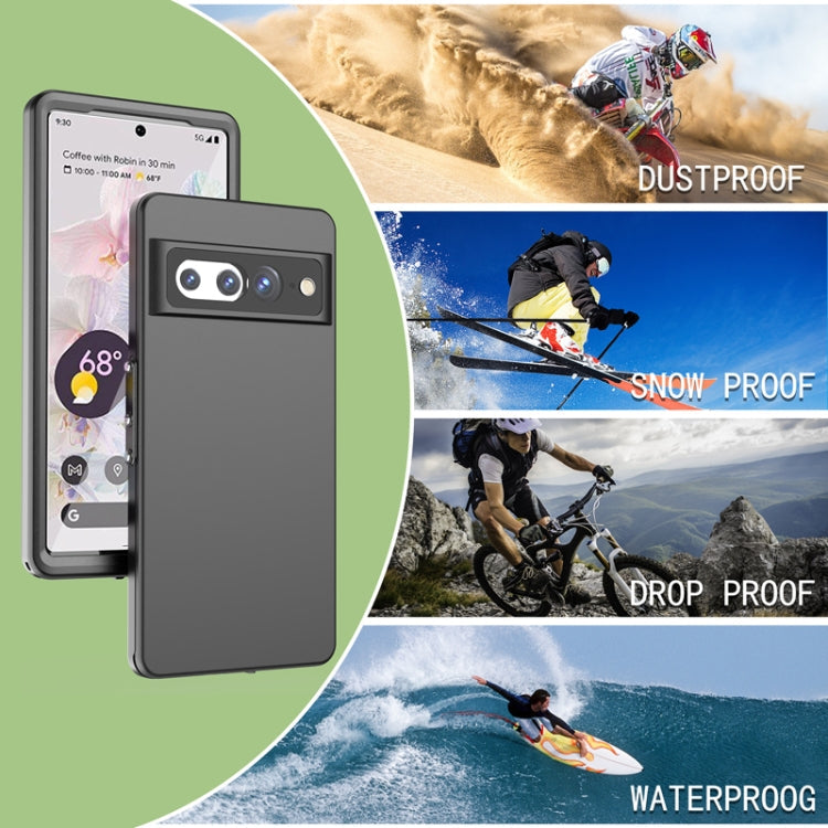 RedPepper PC + TPU Waterproof Phone Case – Shockproof, Waterproof, Screen Protector, For Google Pixel 7, For Google Pixel 6a
