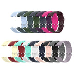 Silver Color Buckle TPU Wrist Strap Watch Band for Fitbit Charge 4 /... (Silver)