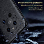 Invisible Bracket Leather Back Cover Phone Case – Leather, TPU, For Huawei Mate 40, For Huawei Mate 40 Pro, For Huawei Mate 50, For Huawei Mate 50 Pro