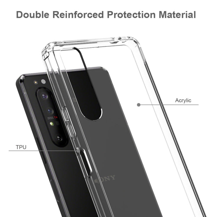 Scratchproof TPU + Acrylic Protective Case – TPU, For Sony Xperia 1 II, For Xiaomi Redmi Note 9 Pro