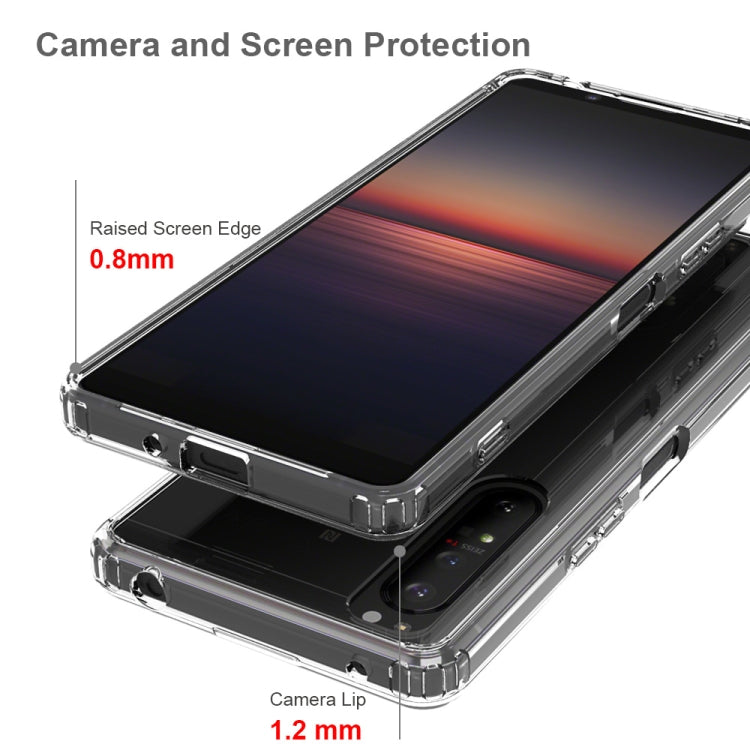 Scratchproof TPU + Acrylic Protective Case – TPU, For Sony Xperia 1 II, For Xiaomi Redmi Note 9 Pro