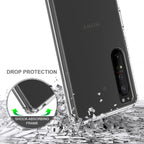 Scratchproof TPU + Acrylic Protective Case – TPU, For Sony Xperia 1 II, For Xiaomi Redmi Note 9 Pro