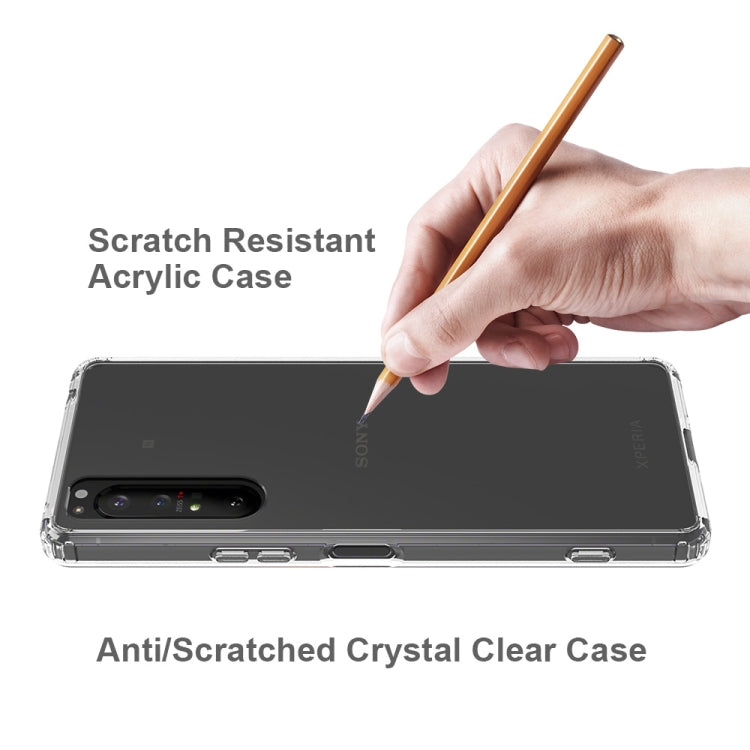 Scratchproof TPU + Acrylic Protective Case – TPU, For Sony Xperia 1 II, For Xiaomi Redmi Note 9 Pro