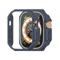 Mijobs Ultra-thin Bezel PC Watch Case, For Apple Watch Ultra 3 / 2 / 1 49mm For Apple Watch Ultra 3 2 1 49mm Dark Blue