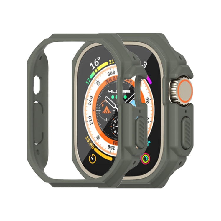 Ultra-thin Bezel PC Watch Case – Ultra-thin, For Apple Watch Ultra 3 / 2 / 1 49mm For Apple Watch Ultra 3 2 1 49mm khaki Green