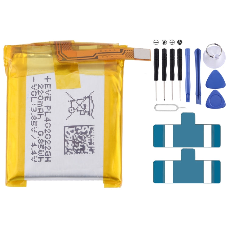 For Samsung Gear Live SM-R382 300mAh EB-BR382ABE Battery Replacement – Durable Build, Easy to Use, For SONY Smart Watch 3, For HUAMI AMAZFIT GTS 2 / GTS 2 Mini, For Amazfit GTR 2 / 2E, For Huawei GT2 Pro, For Huawei GS PRO, For Samsung Galaxy Buds Pro... For HUAMI AMAZFIT GTS 2 GTS 2 Mini