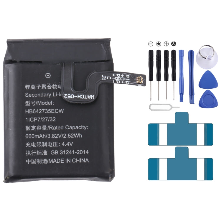For Samsung Gear Live SM-R382 300mAh EB-BR382ABE Battery Replacement – Durable Build, Easy to Use, For SONY Smart Watch 3, For HUAMI AMAZFIT GTS 2 / GTS 2 Mini, For Amazfit GTR 2 / 2E, For Huawei GT2 Pro, For Huawei GS PRO, For Samsung Galaxy Buds Pro... For Huawei 3 Pro 3S 3X Honor K2 Kids