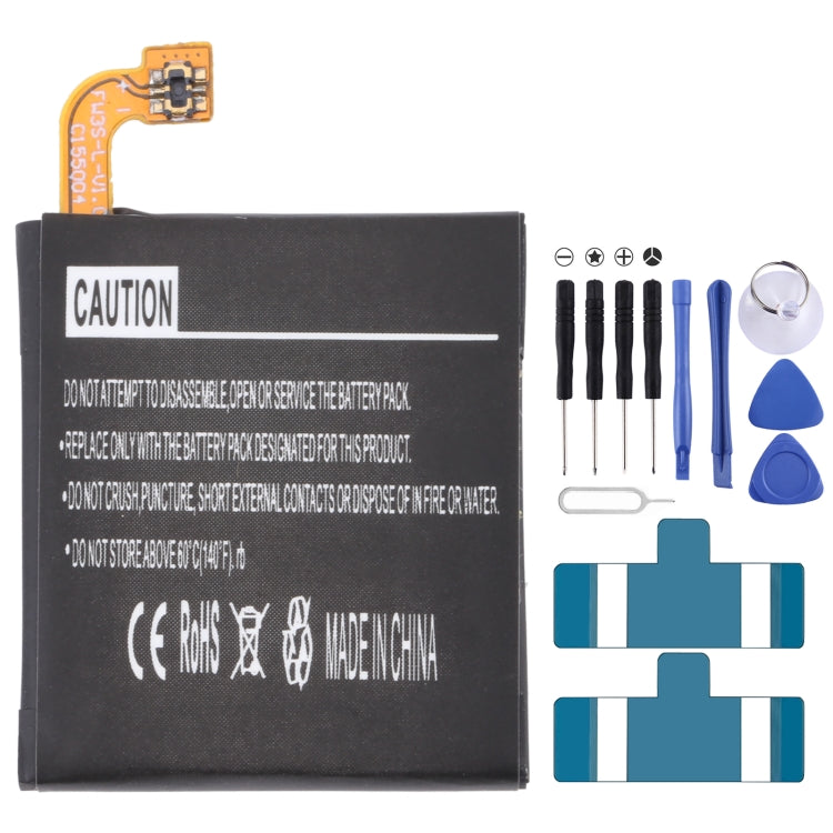 For Samsung Gear Live SM-R382 300mAh EB-BR382ABE Battery Replacement – Durable Build, Easy to Use, For SONY Smart Watch 3, For HUAMI AMAZFIT GTS 2 / GTS 2 Mini, For Amazfit GTR 2 / 2E, For Huawei GT2 Pro, For Huawei GS PRO, For Samsung Galaxy Buds Pro... For Motorola moto 360 2nd Gen 46mm