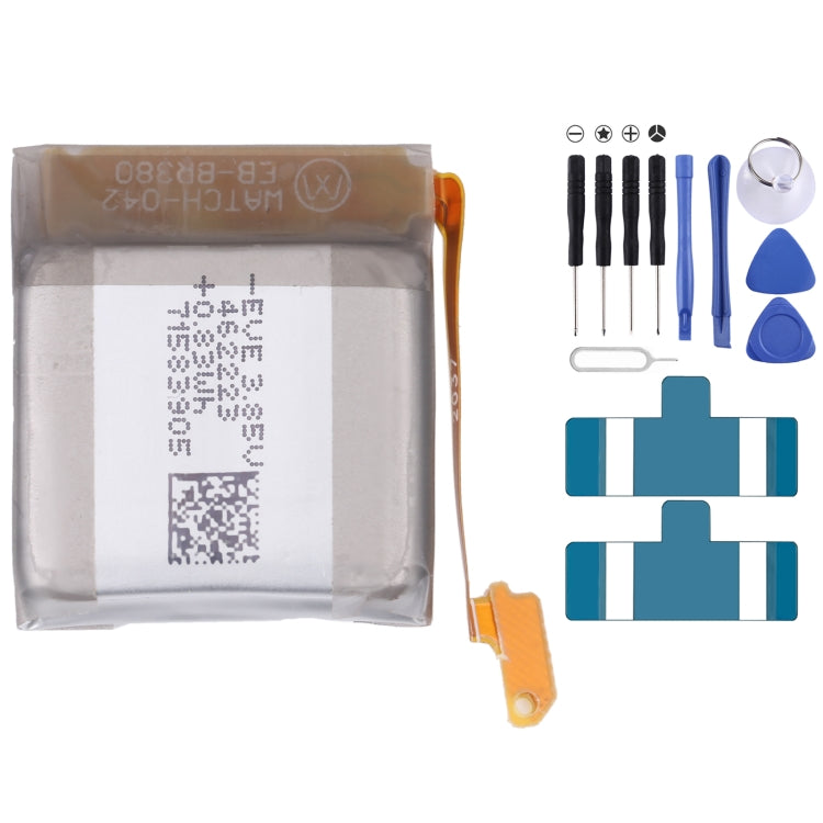 For Samsung Gear Live SM-R382 300mAh EB-BR382ABE Battery Replacement – Durable Build, Easy to Use, For SONY Smart Watch 3, For HUAMI AMAZFIT GTS 2 / GTS 2 Mini, For Amazfit GTR 2 / 2E, For Huawei GT2 Pro, For Huawei GS PRO, For Samsung Galaxy Buds Pro... For Samsung Gear 2