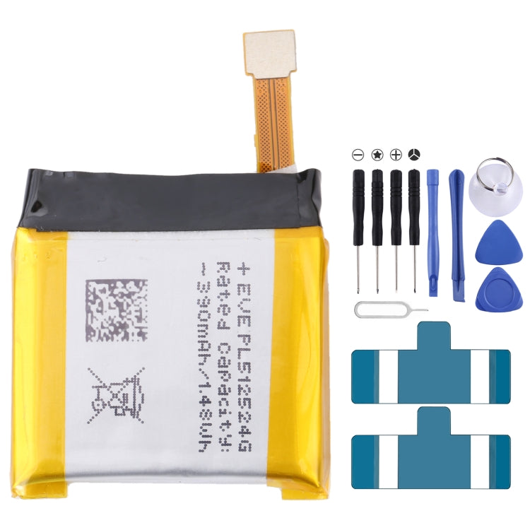 For Samsung Gear Live SM-R382 300mAh EB-BR382ABE Battery Replacement – Durable Build, Easy to Use, For SONY Smart Watch 3, For HUAMI AMAZFIT GTS 2 / GTS 2 Mini, For Amazfit GTR 2 / 2E, For Huawei GT2 Pro, For Huawei GS PRO, For Samsung Galaxy Buds Pro... For Huami AMAZFIT T-rex Verge Lite