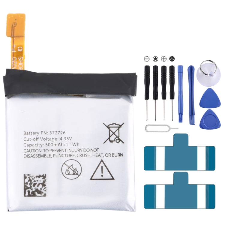 For Samsung Gear Live SM-R382 300mAh EB-BR382ABE Battery Replacement – Durable Build, Easy to Use, For SONY Smart Watch 3, For HUAMI AMAZFIT GTS 2 / GTS 2 Mini, For Amazfit GTR 2 / 2E, For Huawei GT2 Pro, For Huawei GS PRO, For Samsung Galaxy Buds Pro... For Ticwatch 1