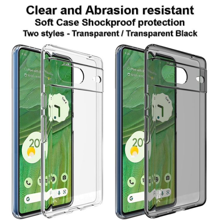 UX-5 Series Transparent Shockproof TPU Protective Phone Case – Shockproof, TPU, For Google Pixel 7 Pro, For Google Pixel 7