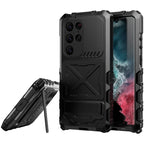 R-JUST Waterproof Dustproof Shockproof Phone Case, For Samsung Galaxy S23 Ultra 5G For Samsung Galaxy S23 Ultra 5G Black