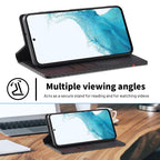 LC.IMEEKE Carbon Fiber Leather Phone Case, For Samsung Galaxy A54 5G