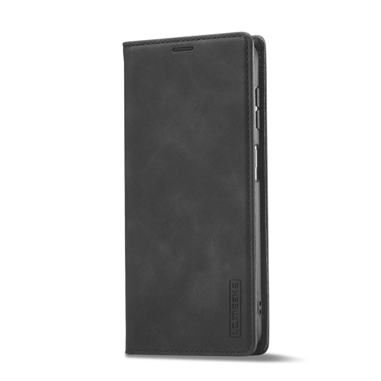 LC.IMEEKE Strong Magnetism Microfiber Leather Phone Case, For Samsung Galaxy A54 5G