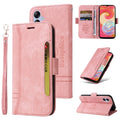 BETOPNICE Dual-side Buckle Leather Phone Case, For Samsung Galaxy A04e, For Samsung Galaxy A34 5G, For Samsung Galaxy A54 5G For Samsung Galaxy A04e Pink