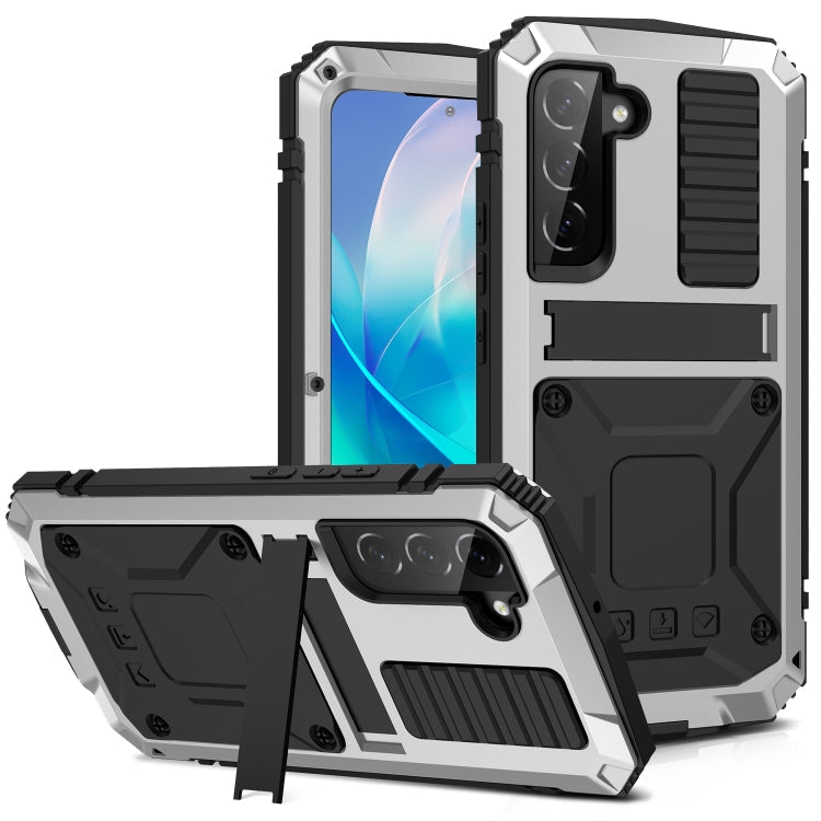 Waterproof Dustproof Shockproof Phone Case – Shockproof, Waterproof, For Samsung Galaxy S23 5G, For Samsung Galaxy S23+ 5G, For Samsung Galaxy S23 Ultra 5G For Samsung Galaxy S23 5G Silver