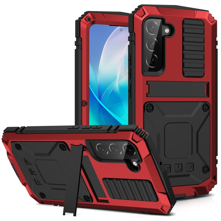 Waterproof Dustproof Shockproof Phone Case – Shockproof, Waterproof, For Samsung Galaxy S23 5G, For Samsung Galaxy S23+ 5G, For Samsung Galaxy S23 Ultra 5G For Samsung Galaxy S23+ 5G Red