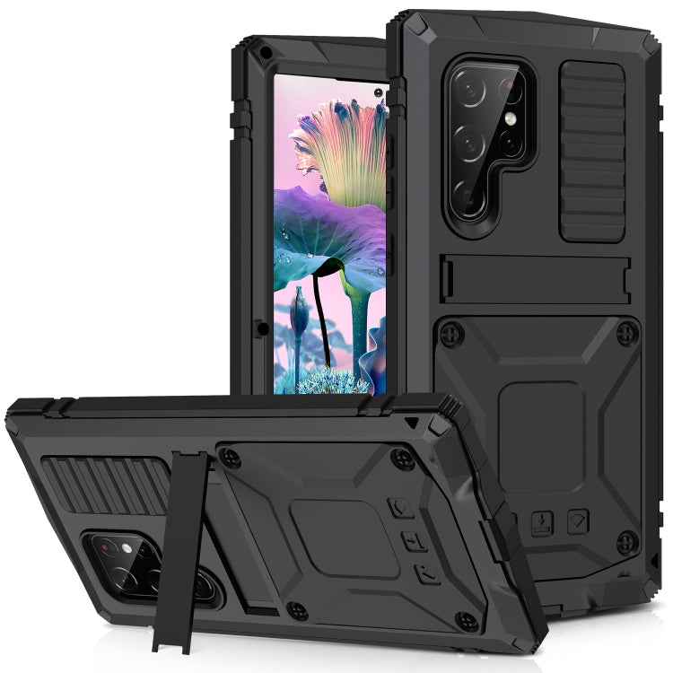 Waterproof Dustproof Shockproof Phone Case – Shockproof, Waterproof, For Samsung Galaxy S23 5G, For Samsung Galaxy S23+ 5G, For Samsung Galaxy S23 Ultra 5G For Samsung Galaxy S23 Ultra 5G Black