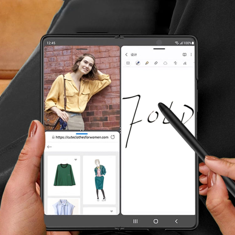 GKK Folding Screen Phone Dedicated Touch Capacitive Pen Stylus – Durable Build, Easy to Use, For Samsung Galaxy Z Fold2 5G/Z Fold3 5G/Z Fold4/S21/S21 FE 5G/S21+ 5G/S22 5G/S22+ 5G