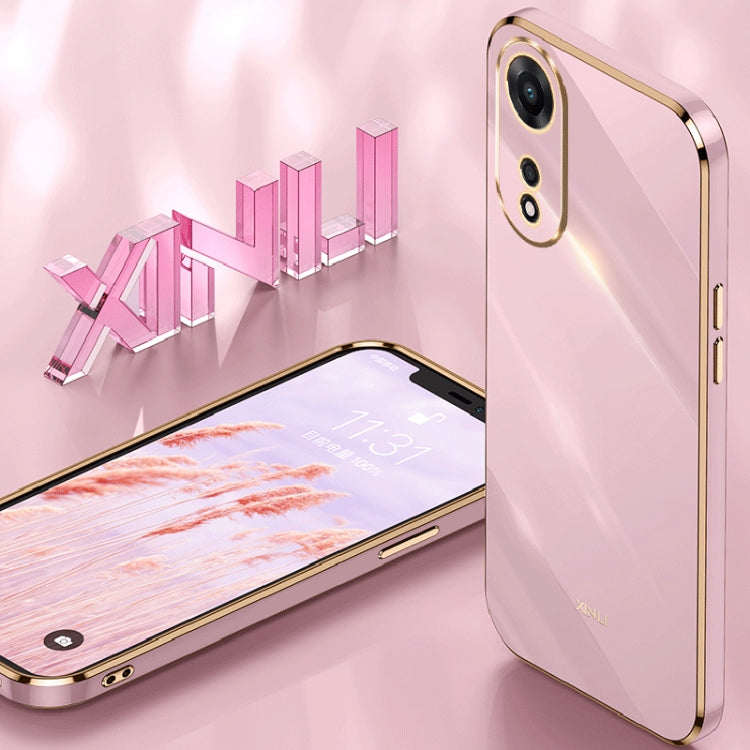 XINLI Straight Edge 6D Electroplate TPU Phone Case – TPU, For OPPO A1 Pro 5G, For Realme 10 4G, For Samsung Galaxy Note10+