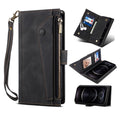ESEBLE Retro Frosted Horizontal Flip Leather Phone Case, For Samsung Galaxy S23 Ultra 5G For Samsung Galaxy S23 Ultra 5G Black