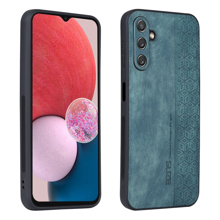 AZNS 3D Embossed Skin Feel Phone Case – Leather, TPU, For vivo X90, For vivo X90 Pro, For Samsung Galaxy A14 5G, For Samsung Galaxy S23 5G For Samsung Galaxy A14 5G Dark Green