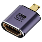 8K HDMI 2.1 to Micro HDMI Adapter, D8K-01, D8K-02, D8K-03, D8K-04, D8K-05, C8K-01, C8K-02, C8K-03, C8K-04, C8K-05, C8K-06, C8K-07 – Lanyard, Aluminum Alloy, 4K D8K-01