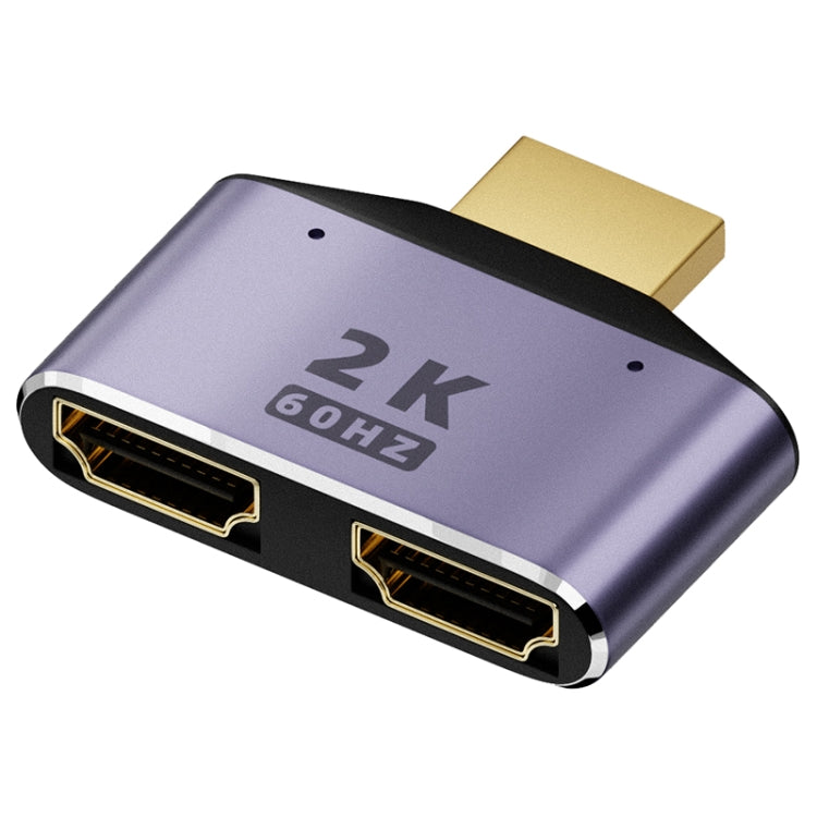 2 in 1 2K 60Hz HDMI Adapter with Indicator Lights – Durable Build, Easy to Use Default Title