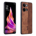 AZNS 3D Embossed Skin Feel Phone Case – Leather, TPU, For OPPO Reno9 / Reno9 Pro, For Honor 80 SE, For Xiaomi 13 Pro