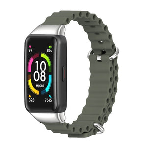 Khaki Green Silver