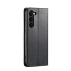 Fierre Shann PU Genuine Leather Texture Leather Phone Case, For Samsung Galaxy S23+ 5G, For Samsung Galaxy S23 Ultra 5G
