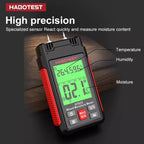 HABOTEST HT633 Portable Multifunctional Digital Display Wood Moisture Detector, HT633