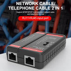 HABOTEST HT812A 2 in 1 Telephone Line Network Line Tester, HT812A – Durable Build, Easy to Use
