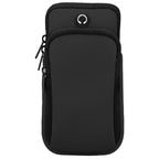 Zipper Double Pocket Multi Function Sports Arm Bag with Earphone Hole – Durable Build, Easy to Use, For Smart Phones Below 6.0 inch