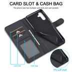 LC.IMEEKE Calf Texture Leather Phone Case, For Samsung Galaxy A34 5G