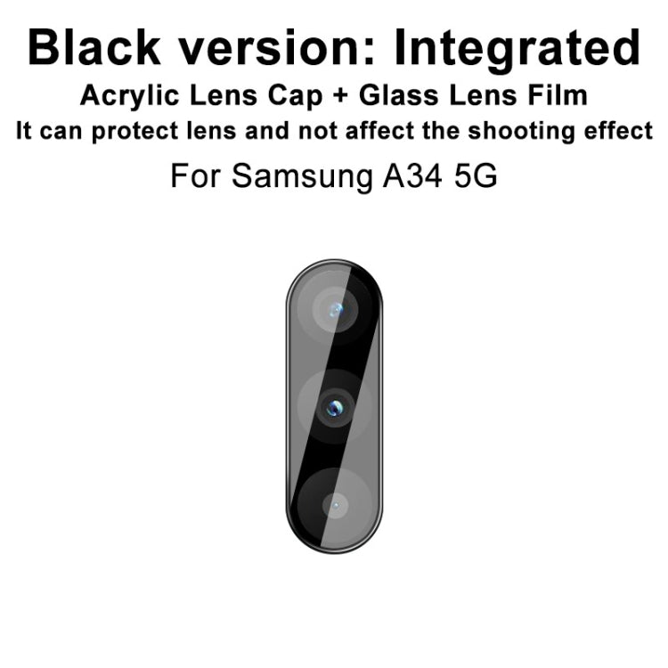 High Definition Integrated Glass Lens Film Black Version – Durable Build, Easy to Use, For Samsung Galaxy A34 5G