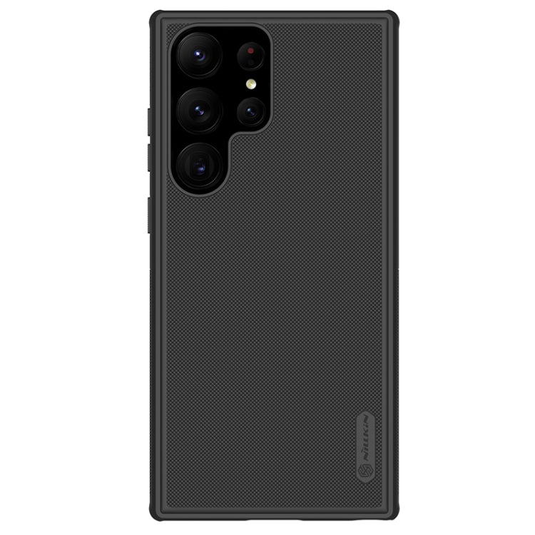 NILLKIN Super Frosted Shield Pro PC + TPU Phone Case – TPU, For Samsung Galaxy S23 Ultra 5G For Samsung Galaxy S23 Ultra 5G Black
