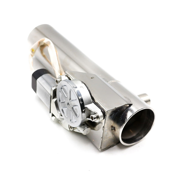 Car Stainless Steel Straight Pipe Remote Control Electric Exhaust Valve, 2.5 inch, 3 inch