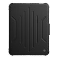 NILLKIN Bumper Snapsafe Multifunctional Leather Tablet Case with Pen Slot, For iPad 10th Gen 10.9 2022 For iPad 10th Gen 10.9 2022 Black