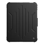 NILLKIN Bumper Snapsafe Multifunctional Leather Tablet Case with Pen Slot, For iPad 10th Gen 10.9 2022 For iPad 10th Gen 10.9 2022 Black