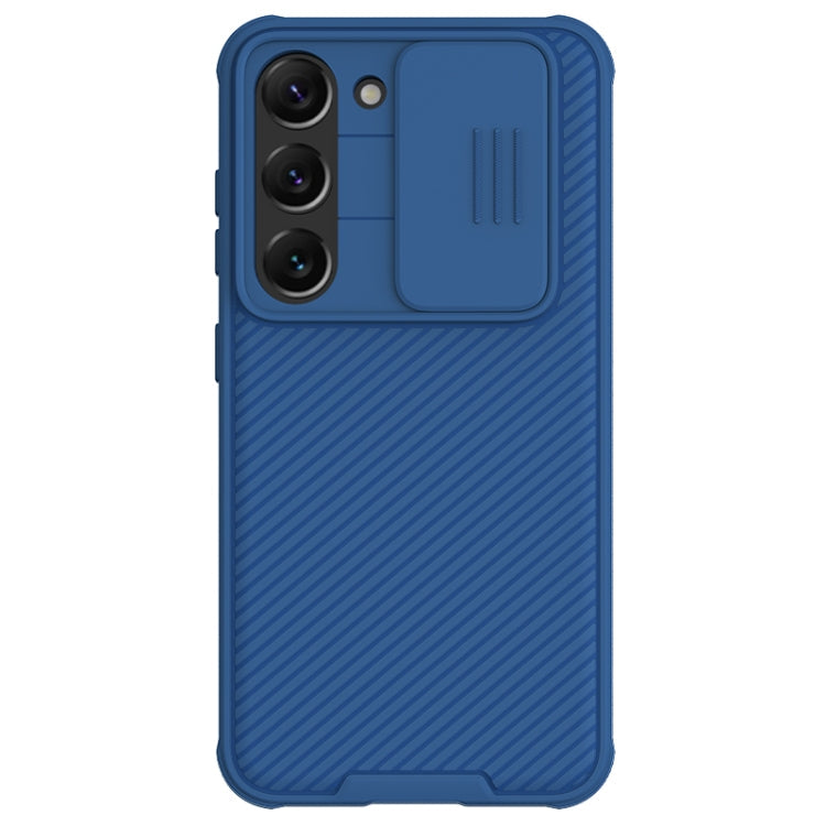 NILLKIN Black Mirror Pro Series Camshield Phone Case, For Samsung Galaxy S23+ 5G, For Samsung Galaxy S23 Ultra 5G For Samsung Galaxy S23+ 5G Blue